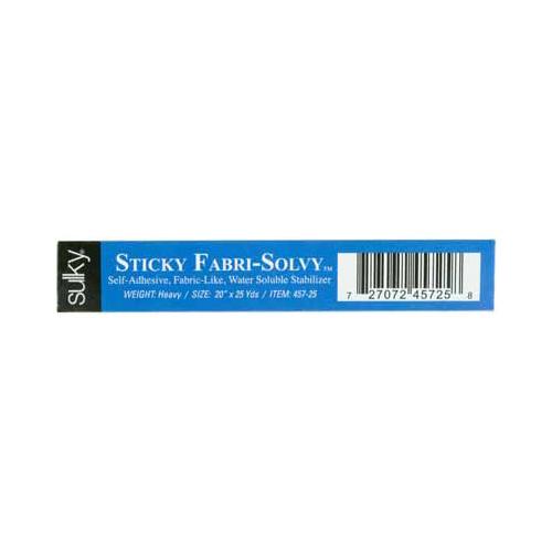 SULKY Sticky Fabri-Solvy - White - 50cm (20")