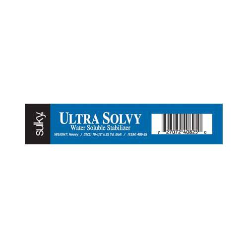 SULKY Ultra Solvy - White - 19 1/2" wide (50cm) - 408-25