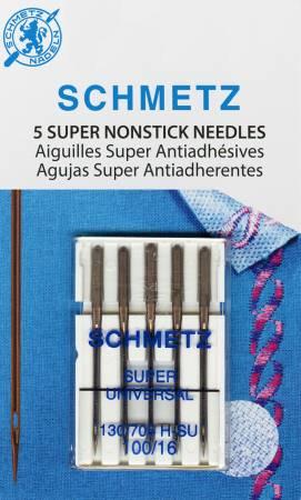 Schmetz Super Non Stick Needle 5 ct - 100/16 - 4504