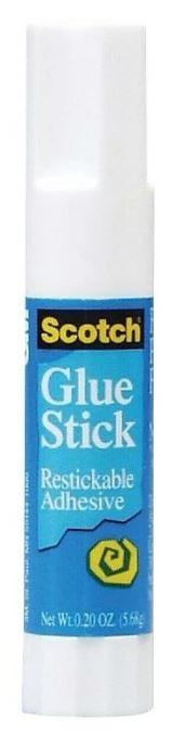 Scotch Glue Stick, 5.68g  - Restickable