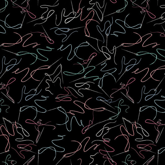 Sew In Love - Needle & Thread  - Black - 14291-12