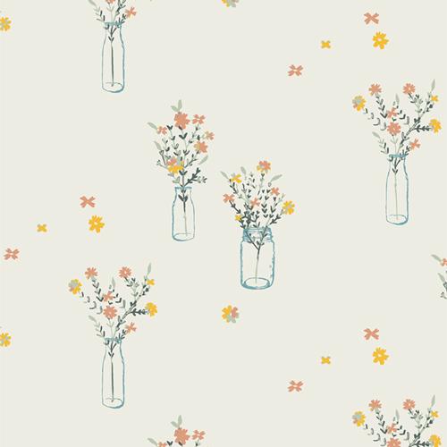 Shine On - Picking Wildflowers - Cream - 70912