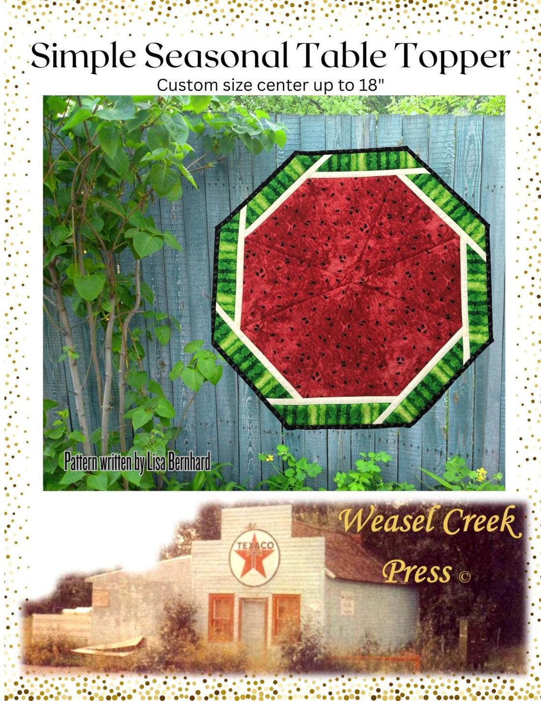 Simple Seasonal Table Runner – Lori's Country Cottage