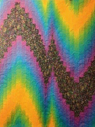 Simplified Ombre Bargello