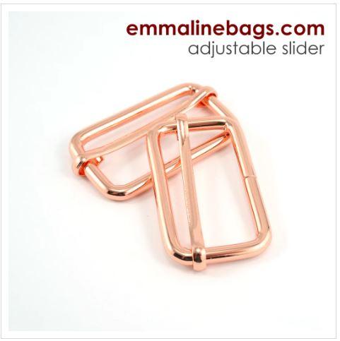 Slider, Adjustable - Copper - 1.5" - SLD38mm-CP/2