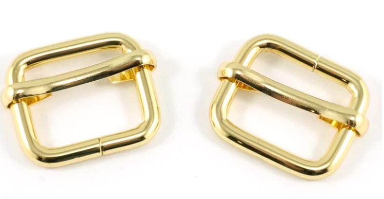 Sliders, Adjustable - 3/4" - Gold - SLD18mm-GO/2