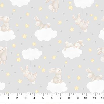 Snuggle Bunny Flannel - Grey/Gray - F26662-91