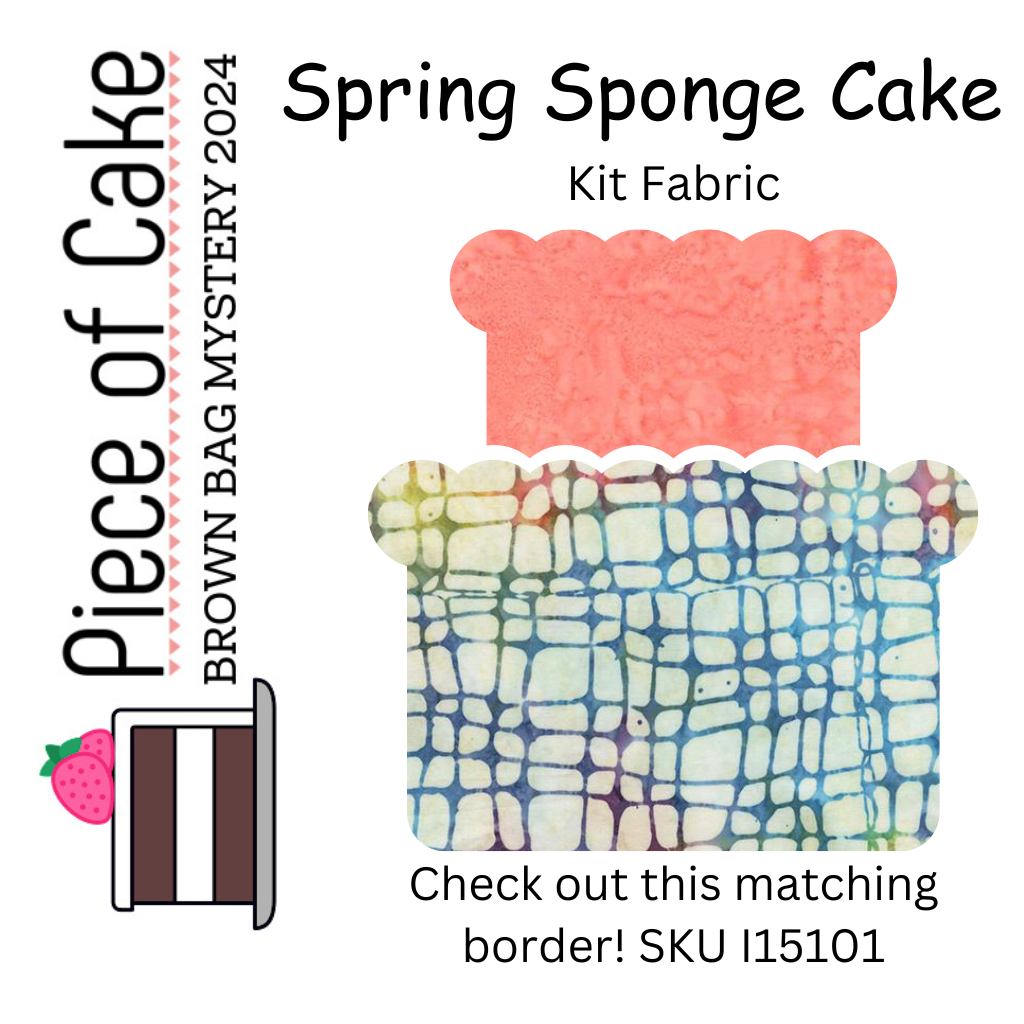 Spring Sponge Cake Brown Bag Mystery 2024
