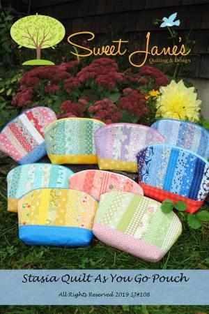 Stasia Quilt As You Go Pouch # SJ108