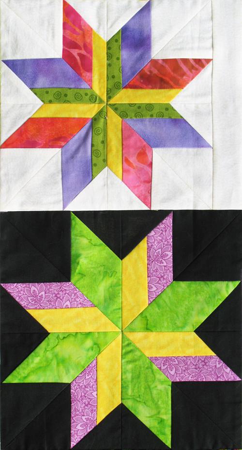 Technique Sheet - Strip Pieced Lemoyne Stars - DTEC09