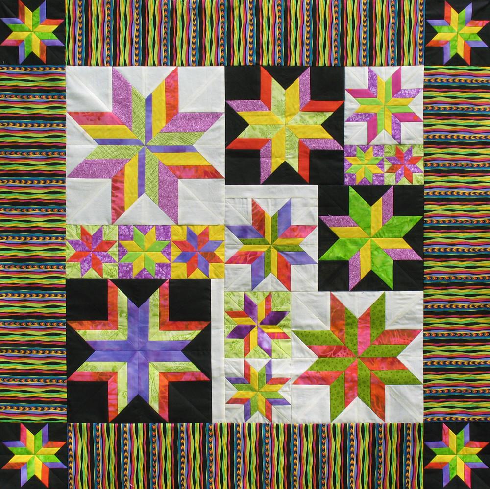 Technique Sheet - Strip Pieced Lemoyne Stars - DTEC09