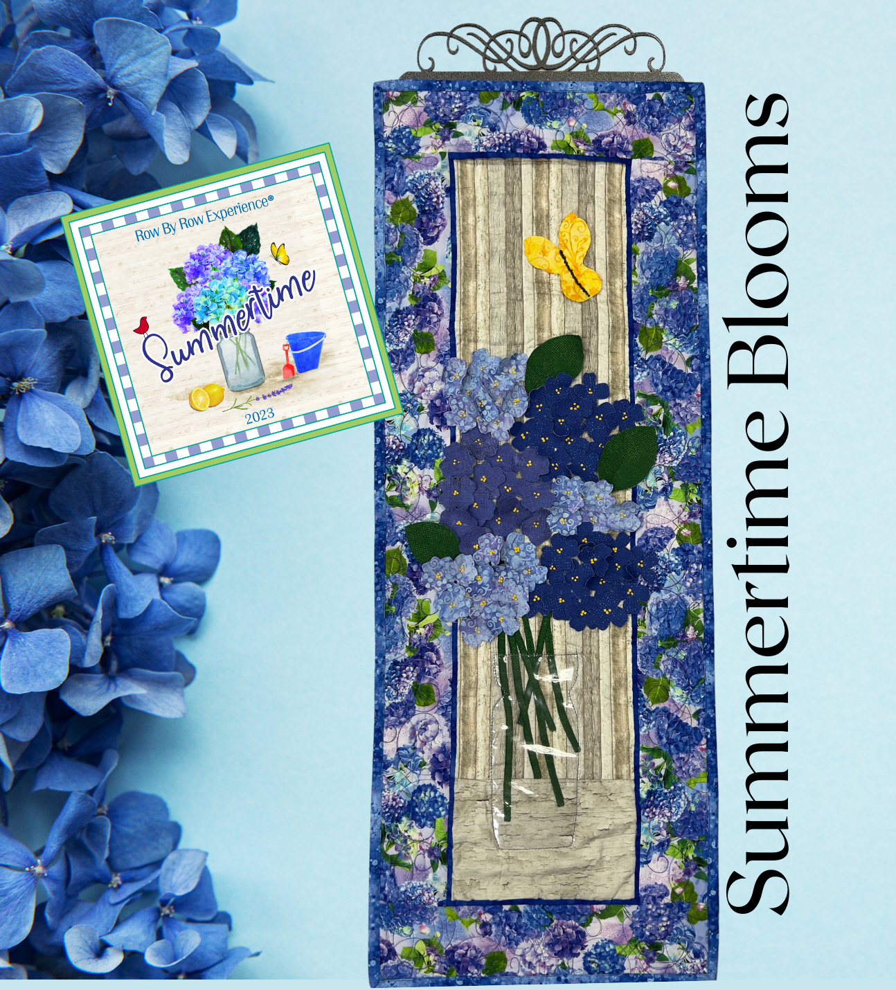 Summertime Blooms Wallhanging - RXR 2023