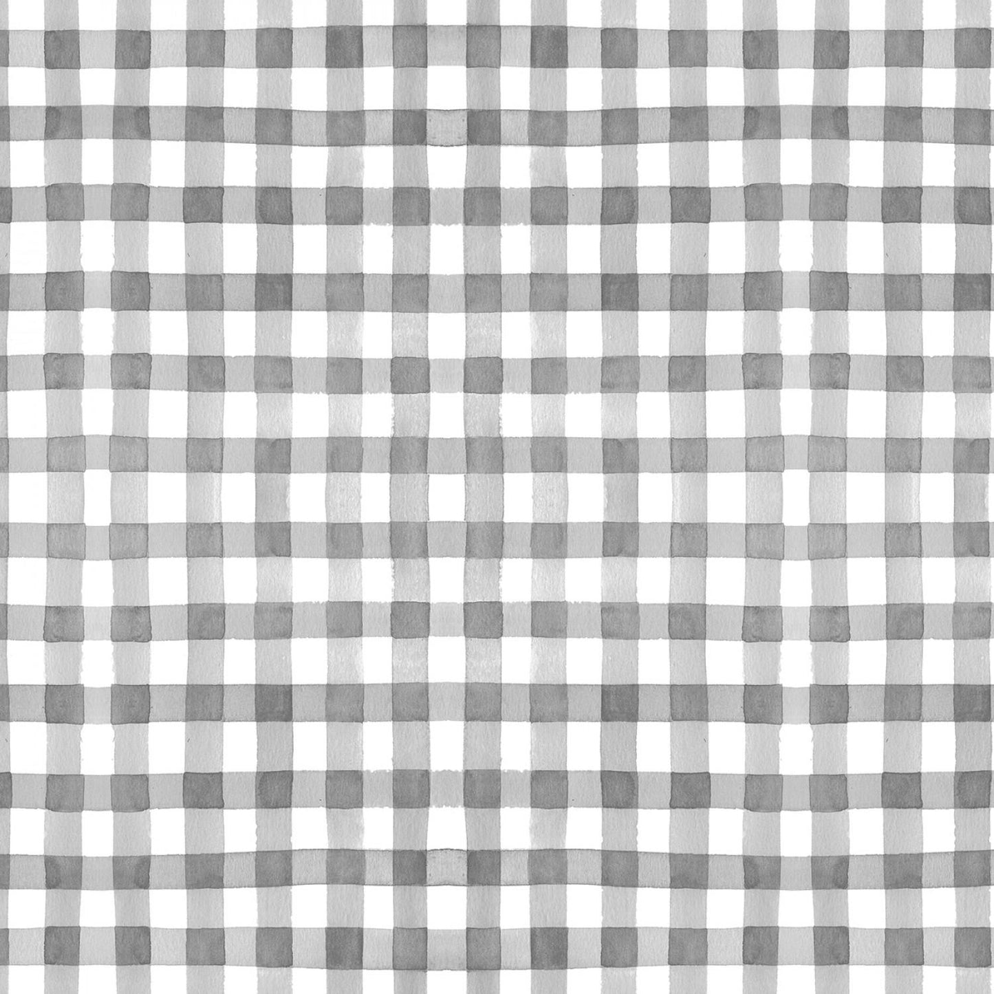 Sunflower Bouquets - Gray -  Digital Gingham - Y3913-6