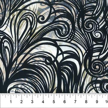 Swirls Color Me Banyan - Dove - 80756-91