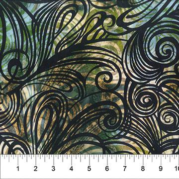 Swirls Color Me Banyan - Olive - 80756-74
