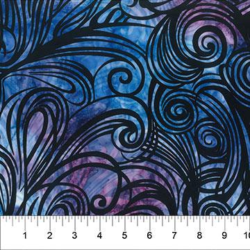 Swirls Color Me Banyan - Periwinkle - 80756-47