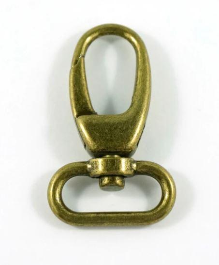 Swivel Snap  - 1" - Antique Brass EBHK-25-AB