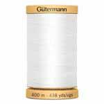 Thread Gutermann 400M  White - 41006