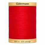 Thread Gutermann 800M  Red - 82074