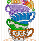 Mylar Teacups