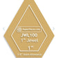 Template - Acrylic - 1" Jewel - JWL100-038