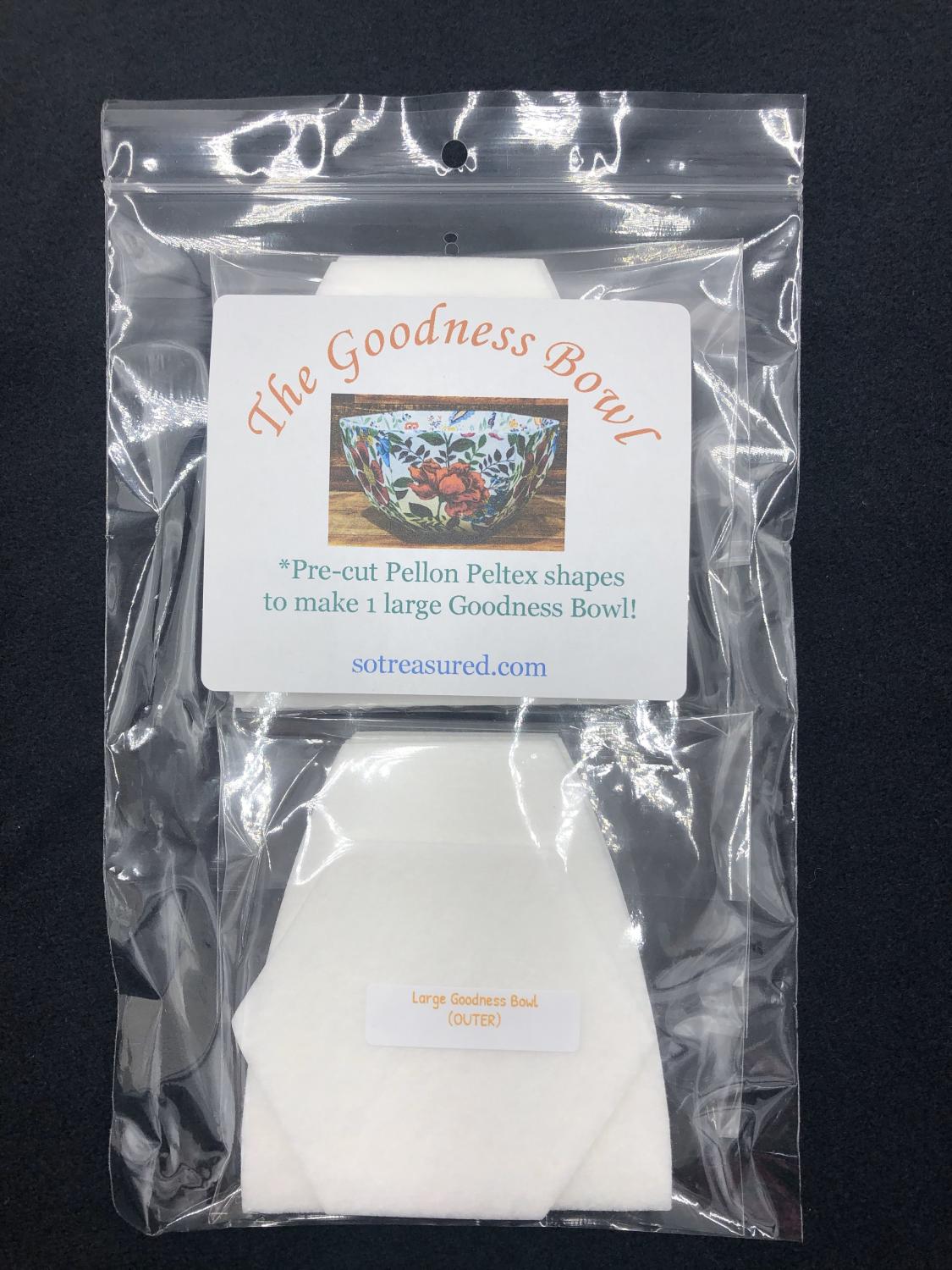 The Goodness  Bowl Pellon Kit