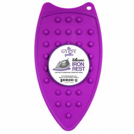 The Gypsy Quilter Silicone Iron Rest - Purple - TGQ021