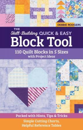 The Skill-Building Quick  Easy Block Tool 110 Quilt blocks in 5 Sizes  11521
