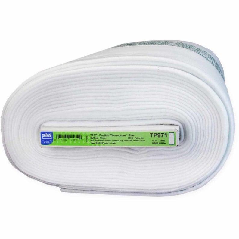 Thermolam Plus Fleece Fusible Pellon 45" - PLT971F Full Roll Only