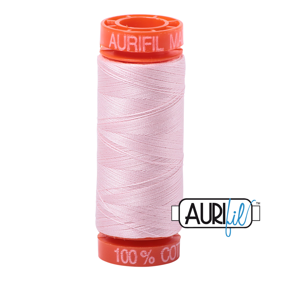 Thread Aurifil 50 Wt MK50SP200-2410 Pale Pink