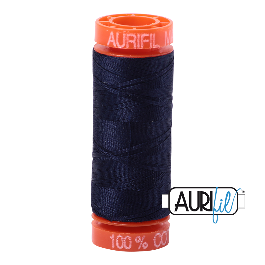 Thread Aurifil 50 Wt MK50SP200-2785 Very Dark Navy