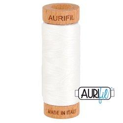 Thread Aurifil 80 Wt MK80SP280-2021 - Natural White