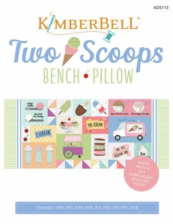 Two Scoops Bench Pillow # KD5113