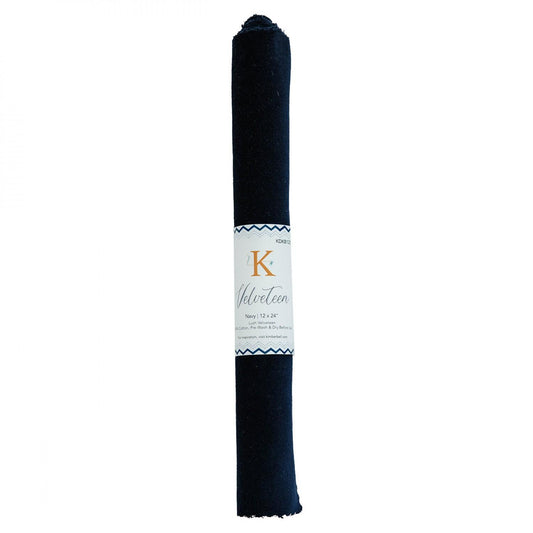 Kimberbell - Velveteen 12in x 24in Navy # KDKB1252