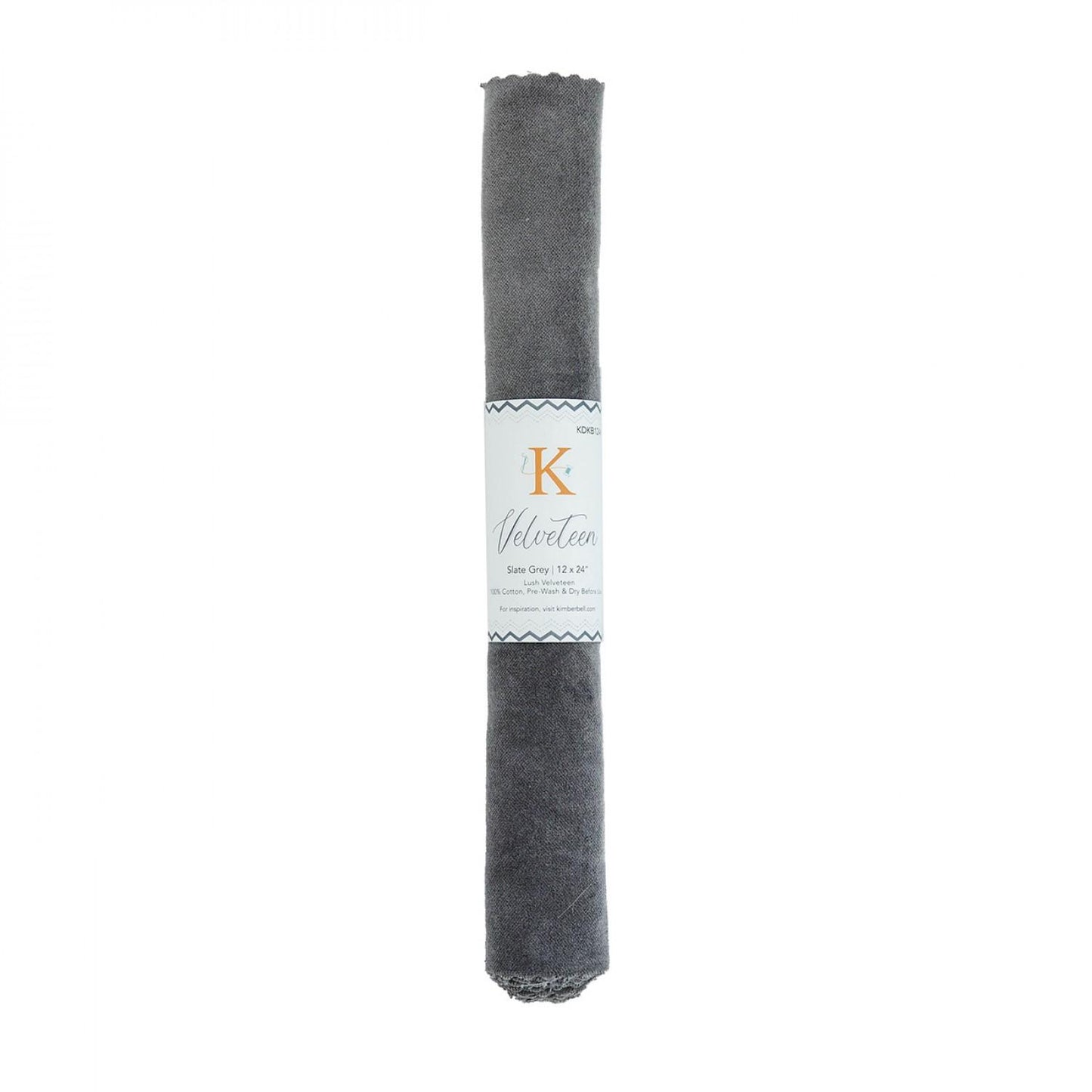 Kimberbell - Velveteen 12in x 24in Slate Grey # KDKB1246