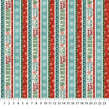 Warmin  Up Winter Flannel - F24186-11*