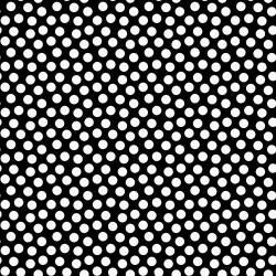 Snow Place Like Home Flannel - Dots - Black/White - SEFF5704-90*