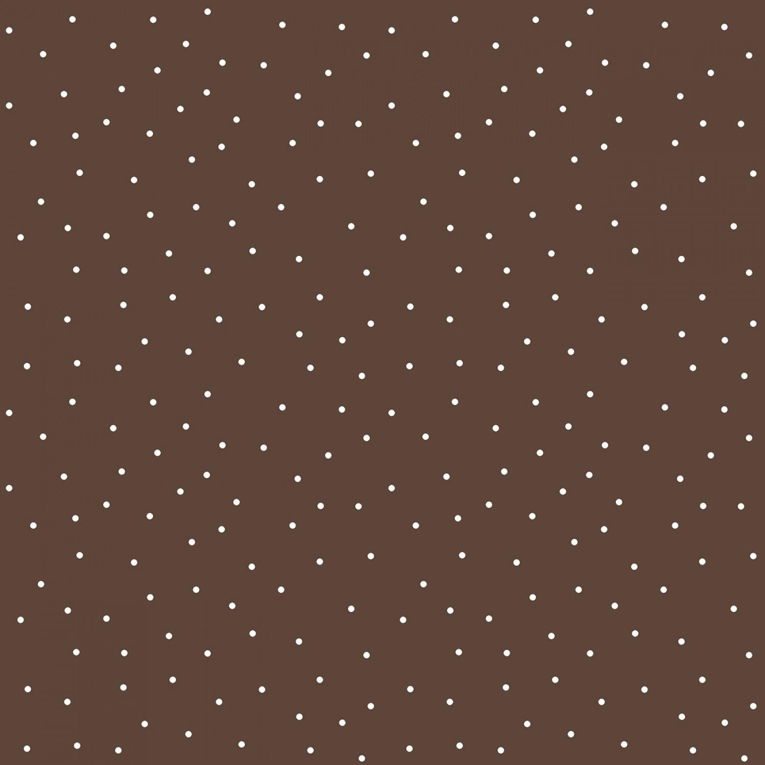 Kimberbell Basic - Brown/White - Tiny Dots - 8210-A
