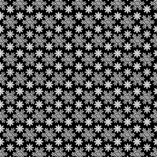 Winter At The Farm - Snowhill Flake - Black - 13434-12