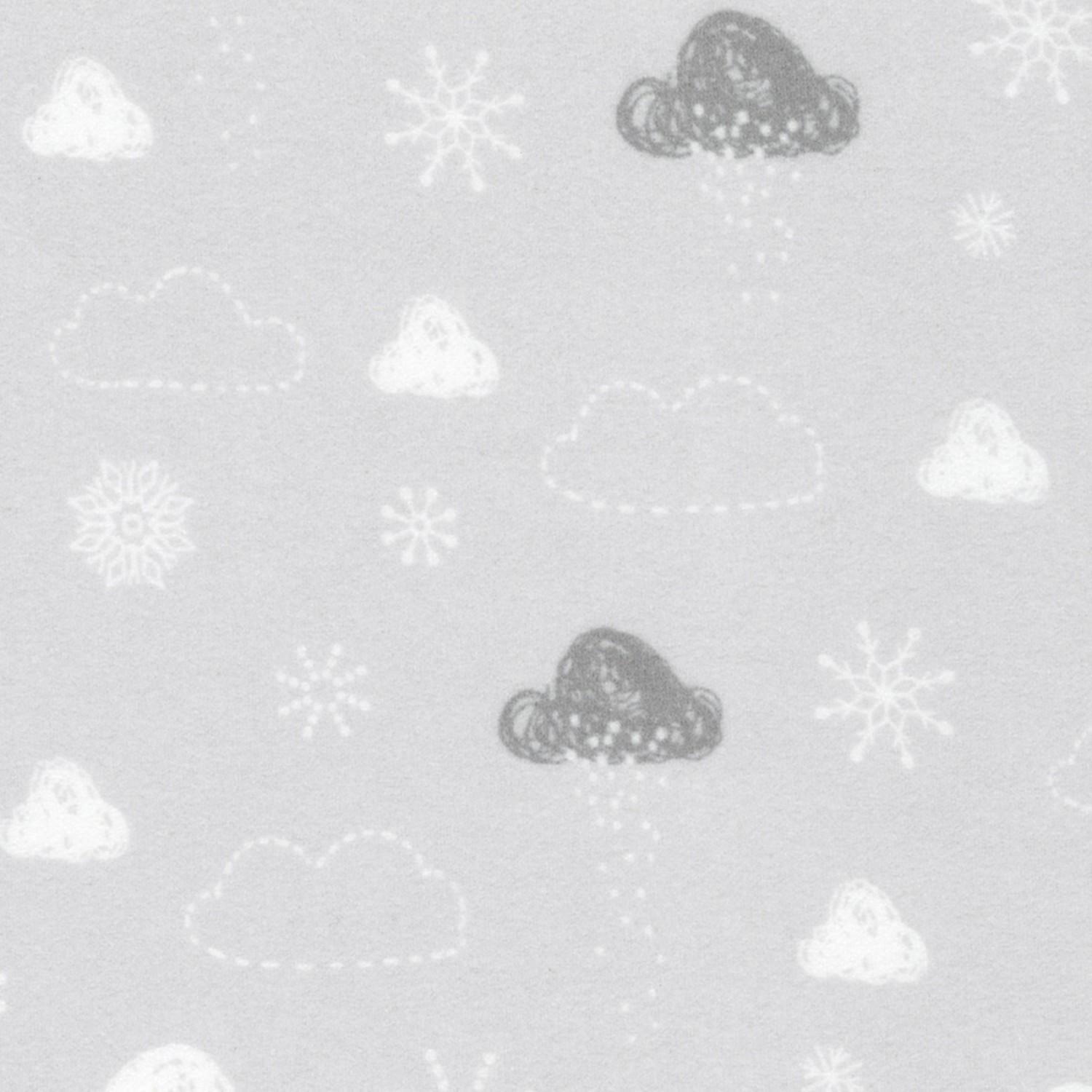 Winter Days Flannel - Grey - 21750-410