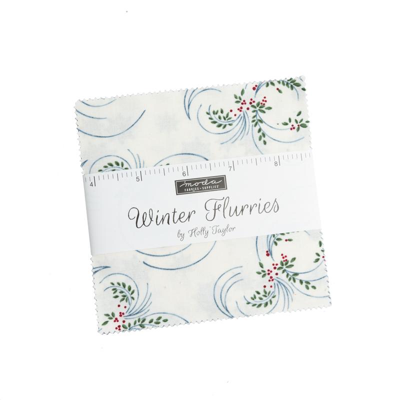 Winter Flurries Holly Taylor - Charm Squares - PP6880