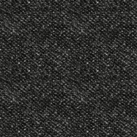 Woolies Flannel - Black -  # F18507M-JK
