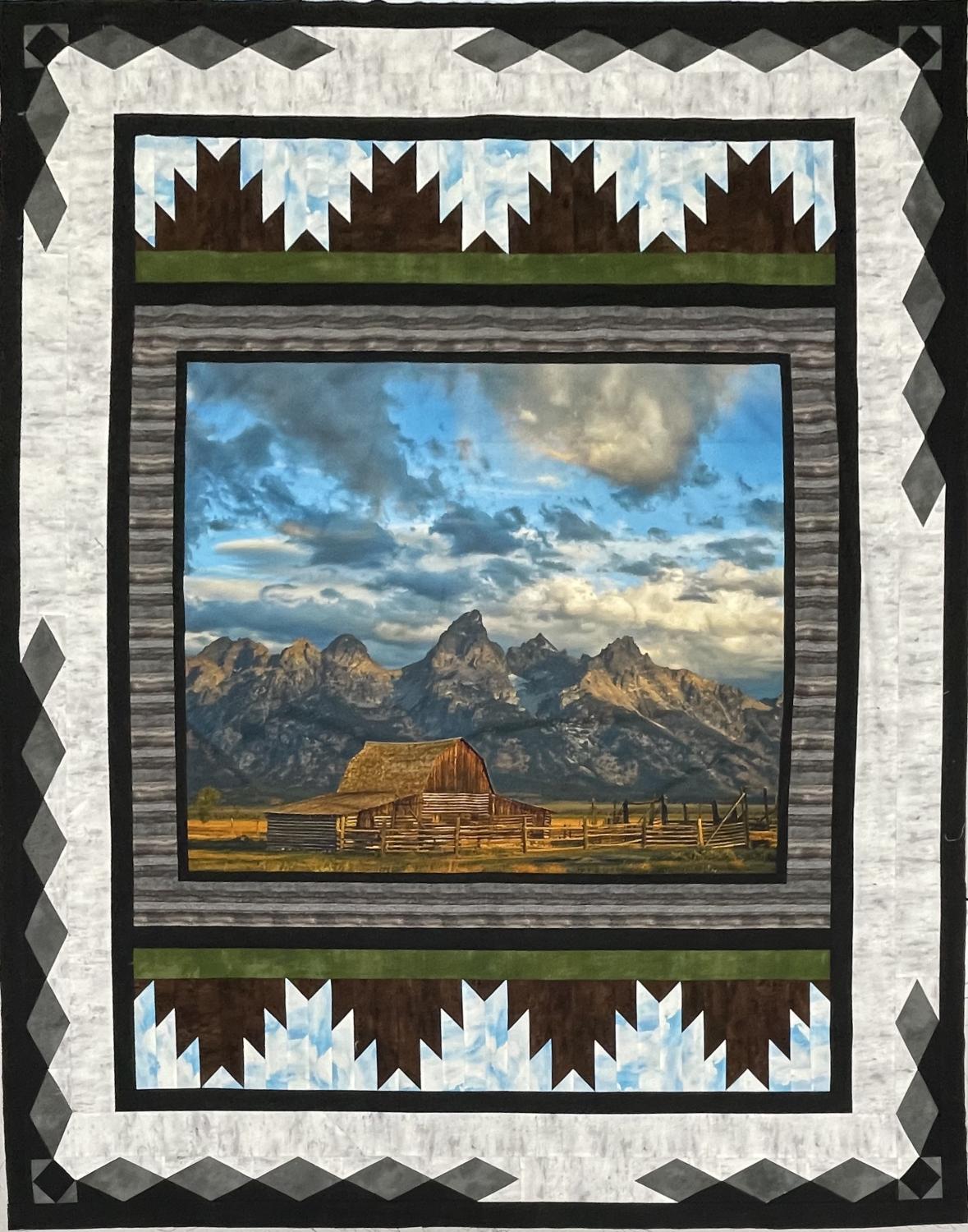 Wyoming Reflections Twin Quilt Kit