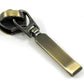 Zipper Slider W/Pulls - Antique Brass Rectangle  - #5 - 10 Pack - EBSP5-1AB