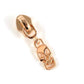Zipper Slider WPulls - Copper Rose Gold Skull  Drop  - 5 - 10 Pack - EBSP5-2CP
