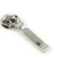 Zipper Slider W/Pulls - Silver Retangle - #5 - 10 pack - EBSP5-1SL